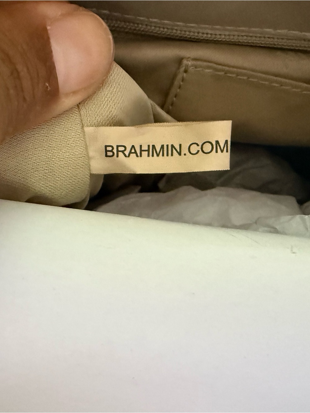 Brahmin Pink Croc-Embossed Satchel with Matching Wallet - Picture 9 of 16